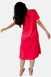Sweetmoon Long T Shirt Nightdress - Red — thumbnail 2
